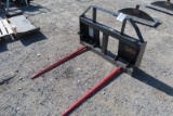 HAY SPEAR SKID STEER ATTACHMENT