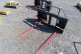 HAY SPEAR SKID STEER ATTACHMENT
