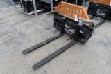 2024 WOLVERINE PFA-11-3300G FORK SET SKID STEER ATTACHMENT
