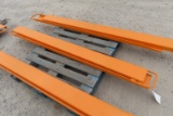 2024 WOLVERINE EX-66-84L PALLET FORKS EXTENSIONS
