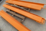 2024 WOLVERINE EX-66-78L PALLET FORKS EXTENSIONS