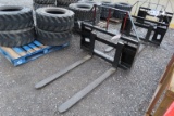 AGT SAII100 FORK SET SKID STEER ATTACHMENT
