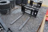 AGT SAII100 FORK SET SKID STEER ATTACHMENT