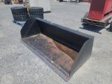 SNOW/LITTER BUCKET SKID STEER ATTACHMENT