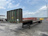 1985 TRAILMOBILE  F73T-6KEA 48' DROP DECK TRAILER