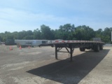2017 TRANSCRAFT 554 C 53' FLATBED TRAILER