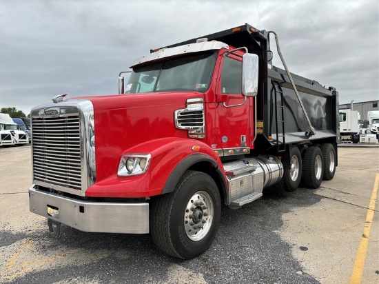 2019 FREIGHTLINER 122SD TRI AXLE DUMP STEEL TRUCK
