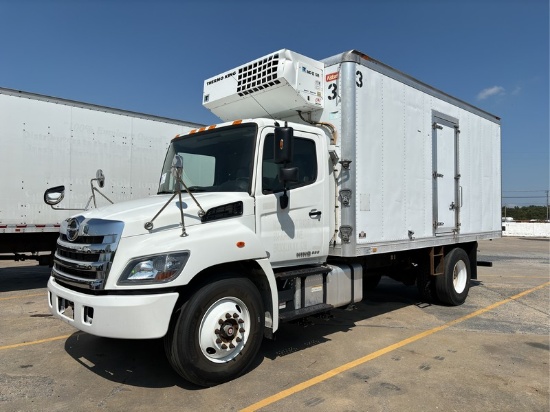 2016 HINO 338 REEFER BOX TRUCK
