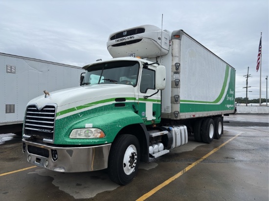 2015 MACK CXU613 REEFER BOX TRUCK