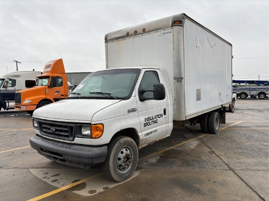 2006 FORD F450 BOX TRUCK