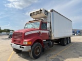 1992 INTERNATIONAL 7100 REEFER BOX TRUCK