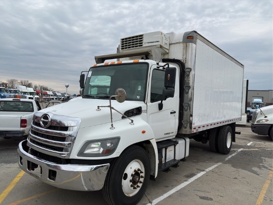 2018  HINO  268A  REEFER BOX TRUCK