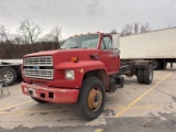 1993  FORD  F700  CAB CHASSIS