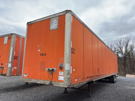 2001  WABASH  DVCVHPC  53'  VAN TRAILER