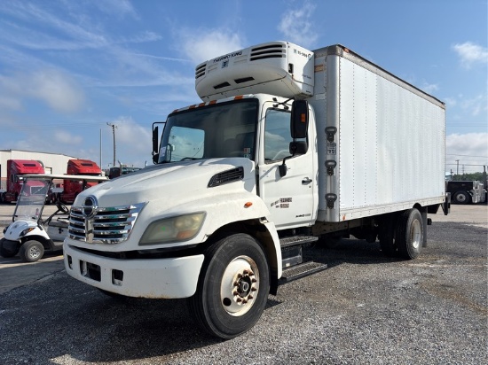 2007  HINO  338  REEFER BOX TRUCK