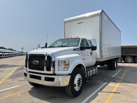 2023  FORD  F650  BOX TRUCK
