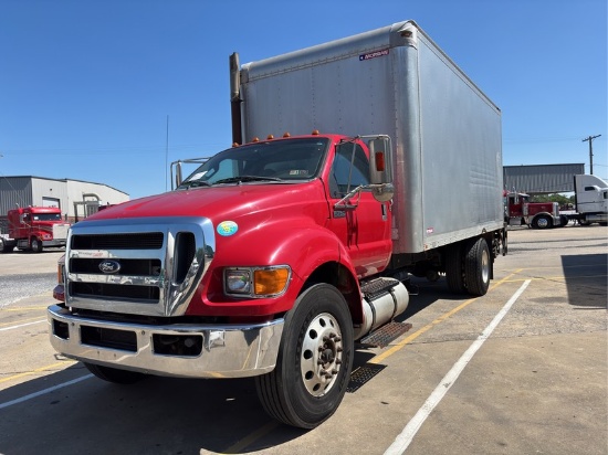 2015  FORD  F750  BOX TRUCK
