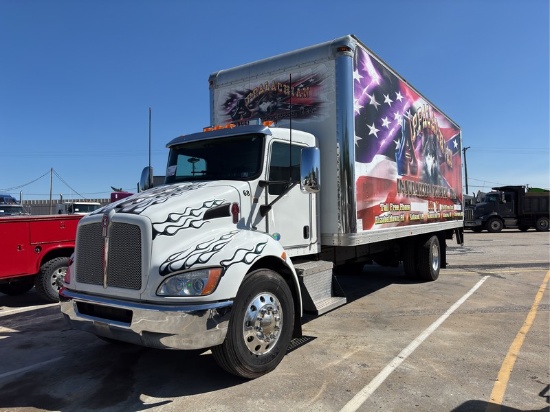 2012  KENWORTH  T270  BOX TRUCK