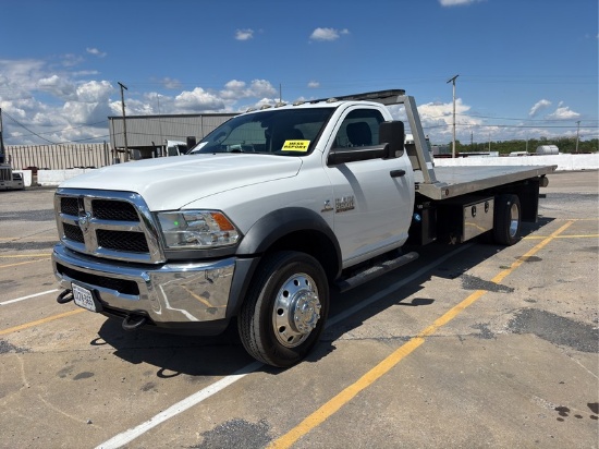 2018  DODGE  RAM 5500  ROLLBACK TRUCK
