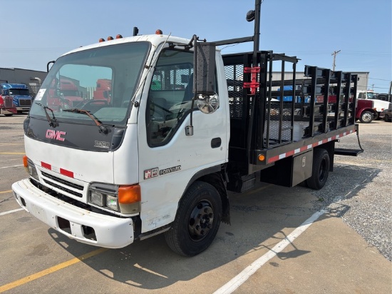 1998  GMC  W4500  STAKE BODY TRUCK