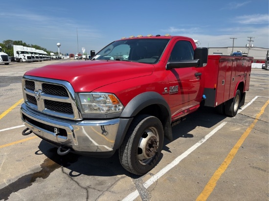2013  RAM  4500  UTILITY TRUCK