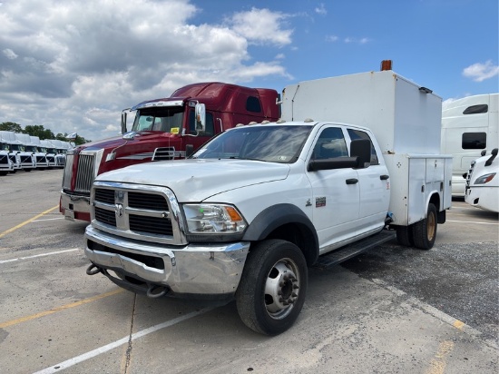 2012  DODGE  RAM 4500  UTILITY TRUCK