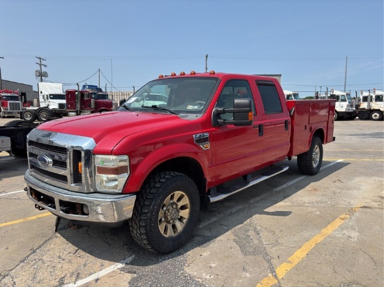 2008  FORD  F350  UTILITY TRUCK