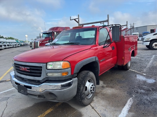 2006  GMC  3500  UTILITY TRUCK