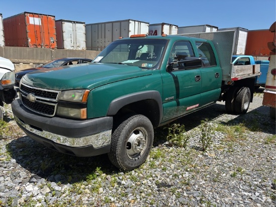 2006  CHEVROLET  3500  FLATBED TRUCK