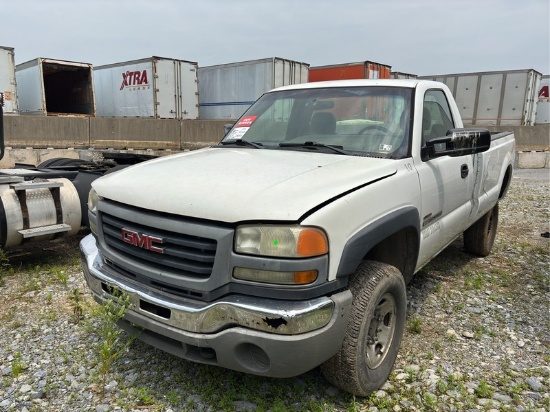 2005  GMC  2500  PICKUP, NON-RUNNER