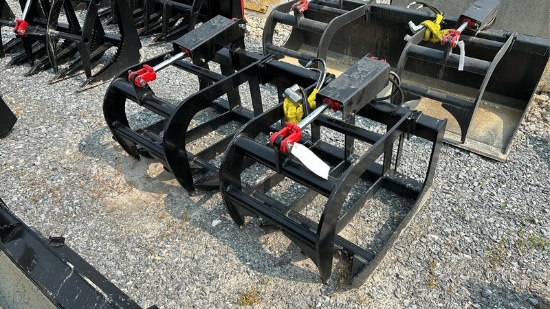 2025  MID STATE  60"  E SERIES  ROOT GRAPPLE  SKID STEER ATTACHMENT