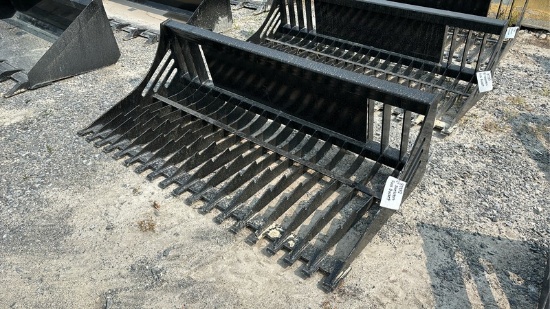 2025  MID STATE  72"  SKELETON BUCKET  SKID STEER ATTACHMENT