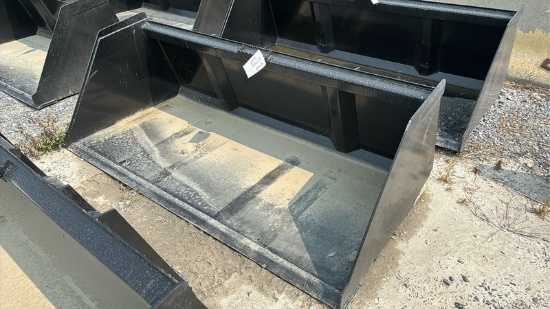 2025  MID STATE  80"  SNOW/LITTER BUCKET  SKID STEER ATTACHMENT