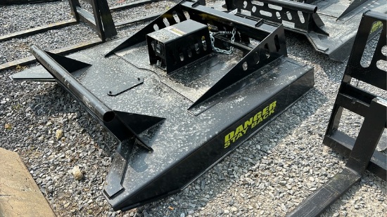 2025  MID STATE  72"  BUSH HOG  SKID STEER ATTACHMENT