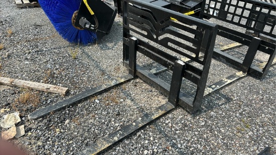 2025  MID STATE  FORK FRAME  SKID STEER ATTACHMENT