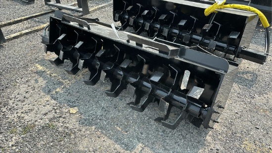 2025  MID STATE  72"  ROTARY TILLER  SKID STEER ATTACHMENT
