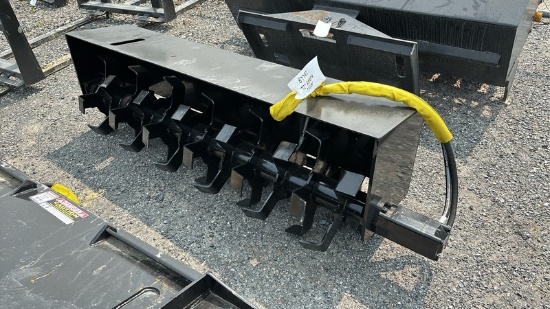 2025  MID STATE  72"  ROTARY TILLER  SKID STEER ATTACHMENT