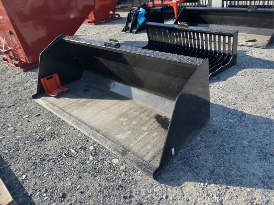 2025  84''  SNOW/LITTER BUCKET  SKID STEER ATTACHMENT