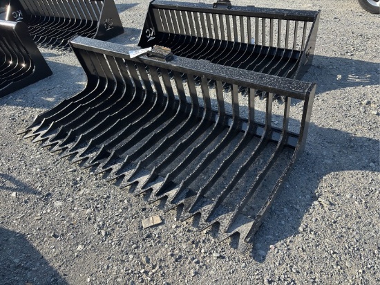 2025  76''  SKELETON BUCKET  SKID STEER ATTACHMENT