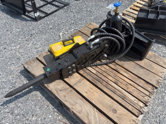 2025  GIYI   MINI SKID STEER   BREAKER  ATTACHMENT