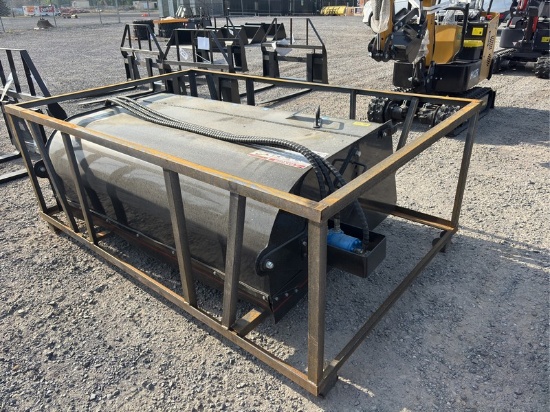 2024  MOWER KING  SSBM72  BROOM  SKID STEER ATTACHMENT