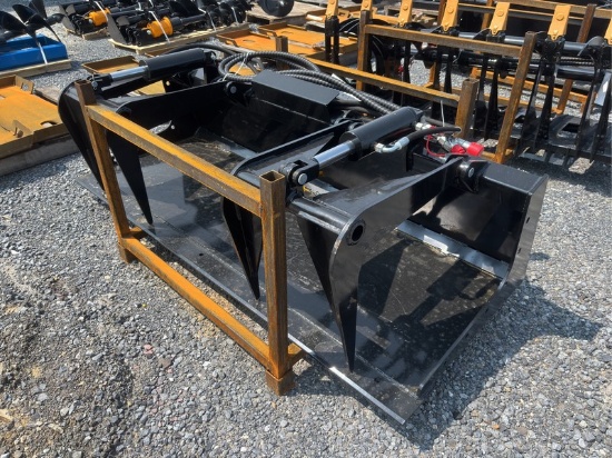 2025  GIYI   72"  PLATE  GRAPPLE  SKID STEER ATTACHMENT