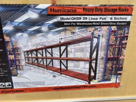 HURRICANE  HEAVY DUTY  SHELVING