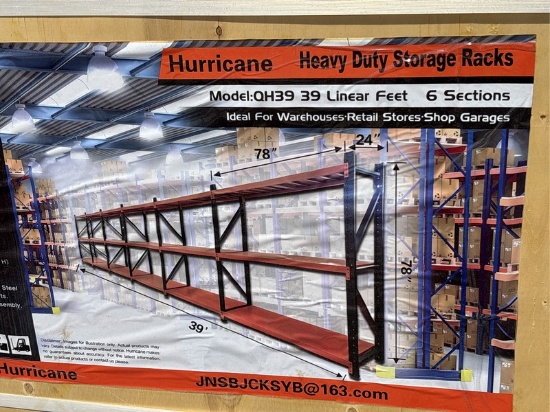 HURRICANE  HEAVY DUTY  SHELVING
