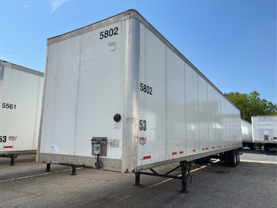2014  WABASH  DVCVHPC  53'  VAN TRAILER