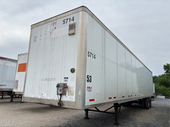 2014  WABASH   DVCVHPC  53'  VAN TRAILER
