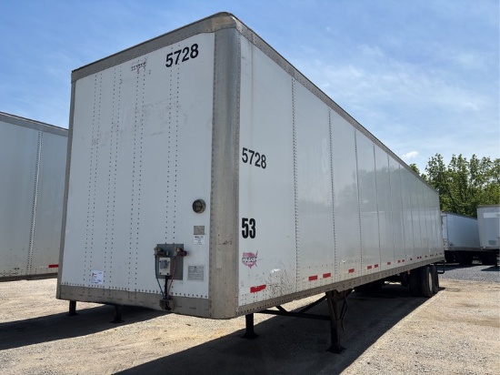 2014  WABASH  DVCVHPC  53'  VAN TRAILER