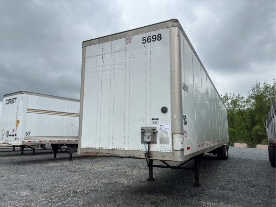 2014  WABASH  DVCVHPC  53'  VAN TRAILER