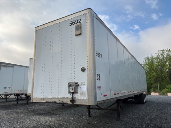 2014  WABASH   DVCVHPC  53'  VAN TRAILER