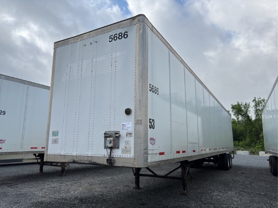 2014  WABASH  DVCVHPC  53'  VAN TRAILER